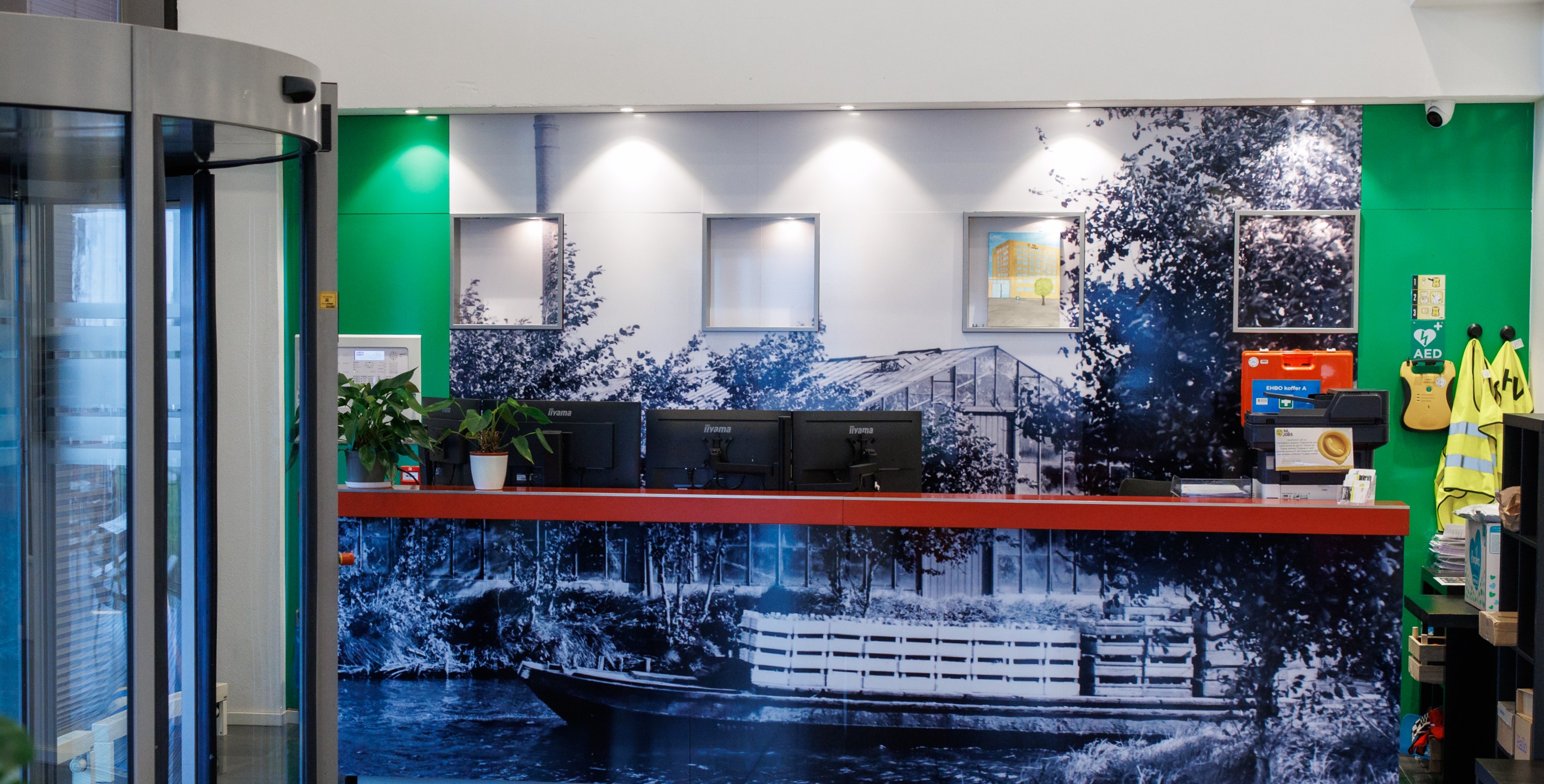 Reception of Brite Jobs Hotel 
