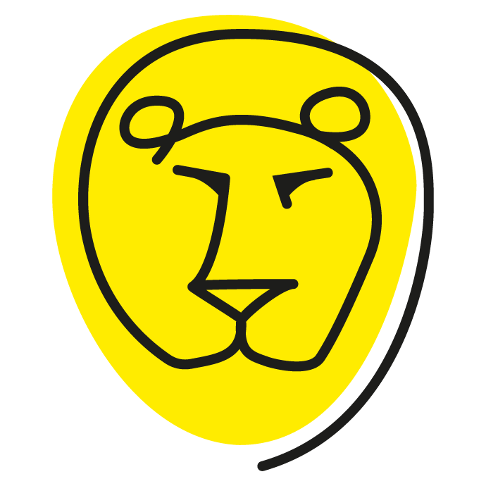 Yellow Lion, the logo of Brite Jobs