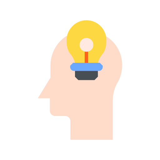 Icon of a thinking person